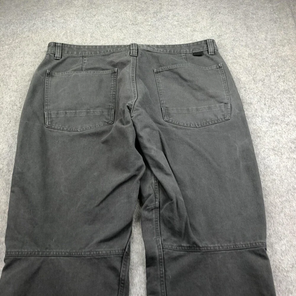 The North Face Pants Mens 40x31 Gray Canvas Carpenter Relaxed Straight Workwear